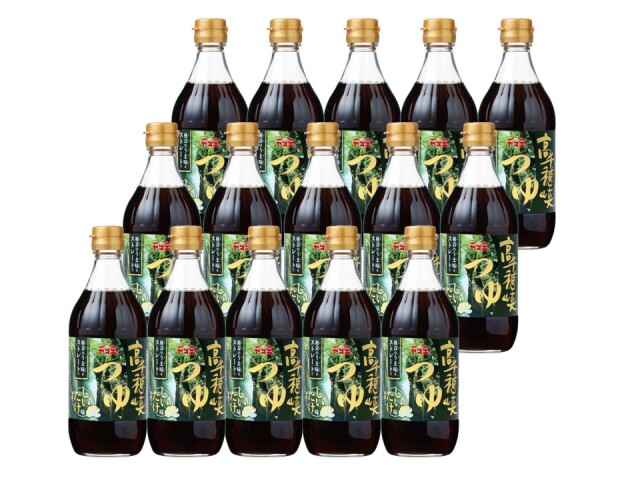 【期間限定】高千穂峡つゆ　椎茸　500ml　1ケース（15本入）