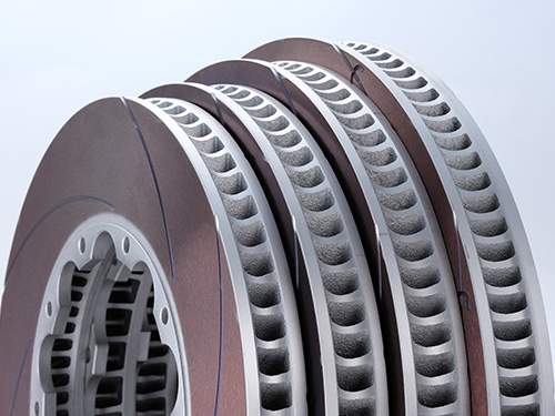 他社製ビッグキャリパー用ディスクローター（カーヴィングスリット）