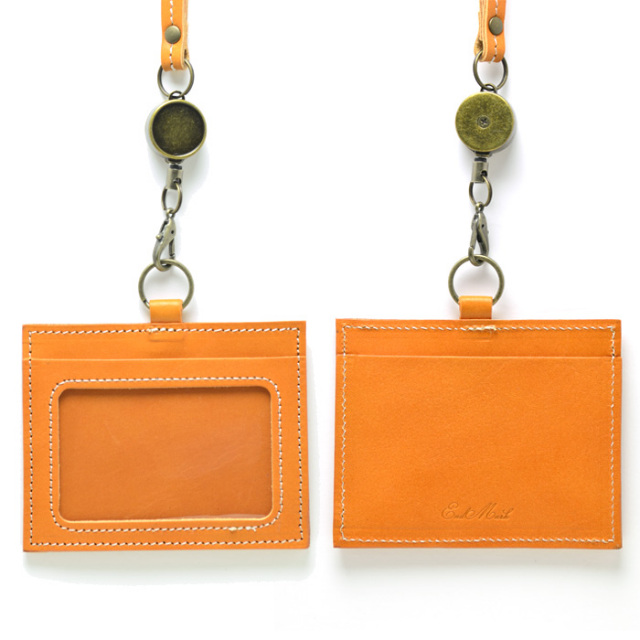 本革IDカードホルダー