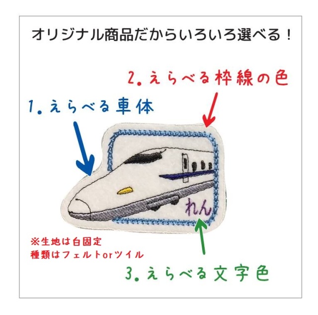 枠からはみ出た新幹線