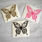 蝶ステッカーシール　【送料無料】5ｃｍから