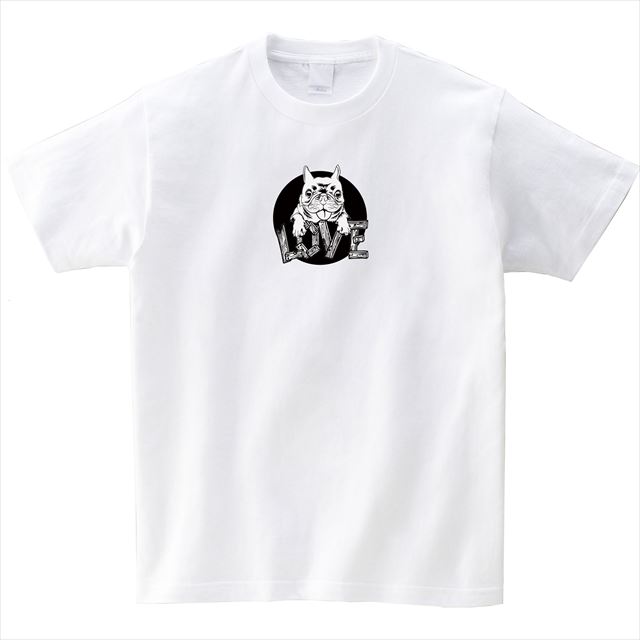 犬 プリントTシャツ