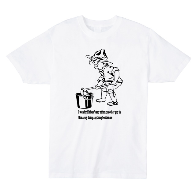 i wonder if there's any other guy プリントＴシャツ　オリジナル　ファッション