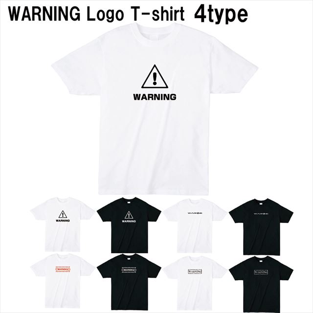 WARNINGロゴTシャツ トップス 半袖 英字 アメカジ オリジナル メンズ レディース