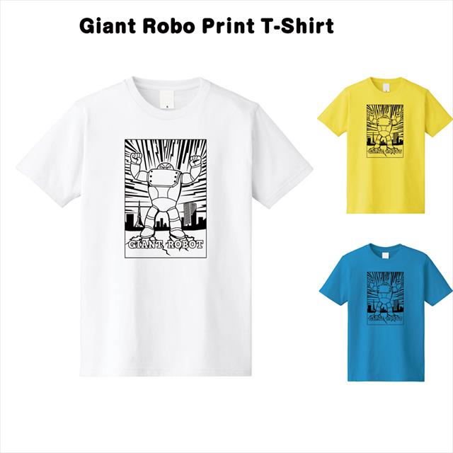 ロボット プリントTシャツ おもしろ キャラクター アメコミ オリジナル