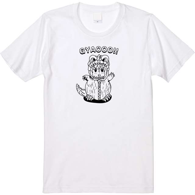 怪獣着ぐるみロゴTシャツ