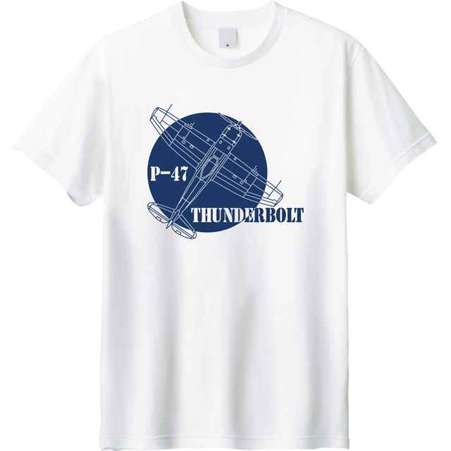 P47サンダーボルトロゴTシャツ