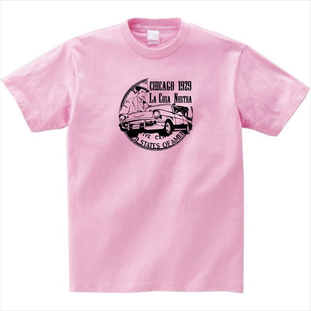 MISSY MISTER ミッシーミスター プリントTシャツ ピーチ