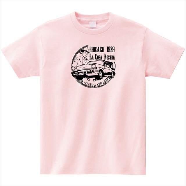 MISSY MISTER ミッシーミスター プリントTシャツ ライトピンク