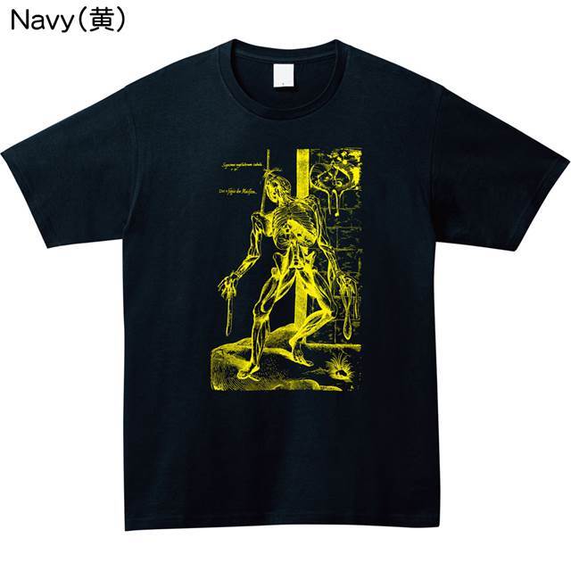 標本プリントtシャツ