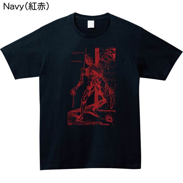 標本プリントtシャツ
