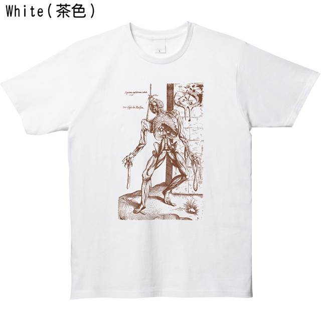 標本プリントtシャツ