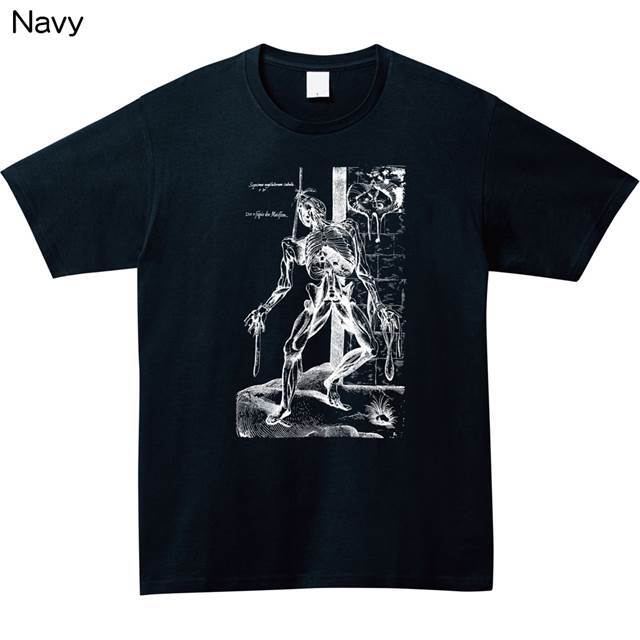 標本プリントtシャツ