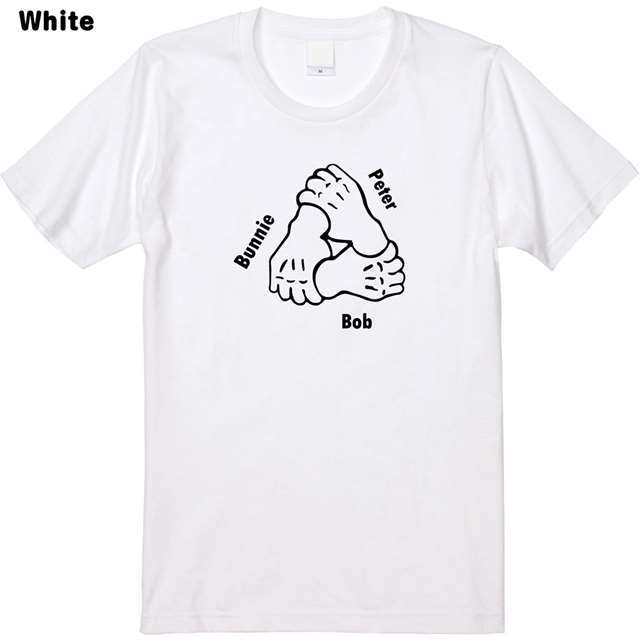 Three HandsプリントTシャツ