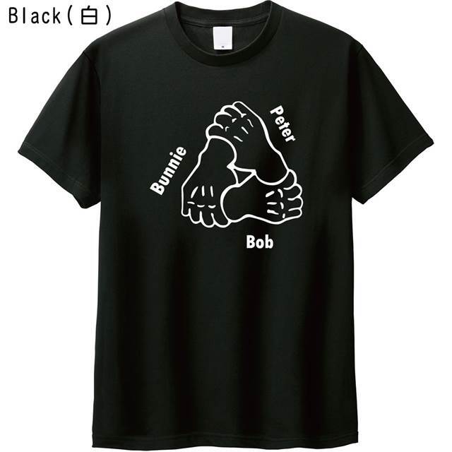 Three HandsプリントTシャツ