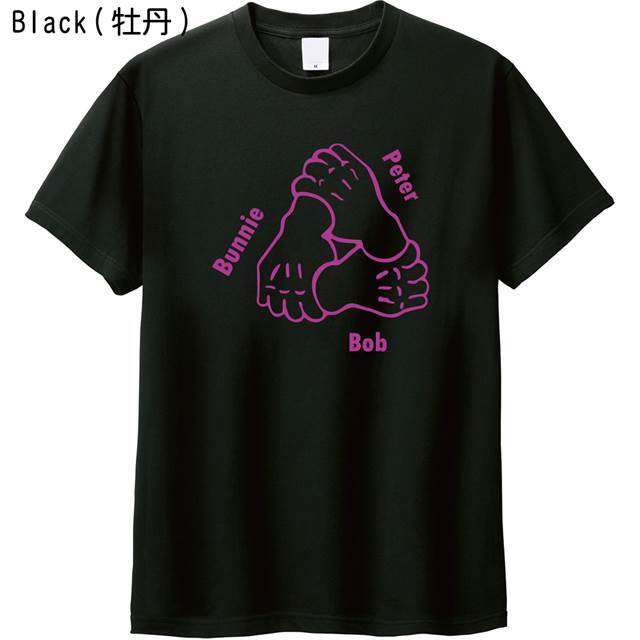 Three HandsプリントTシャツ