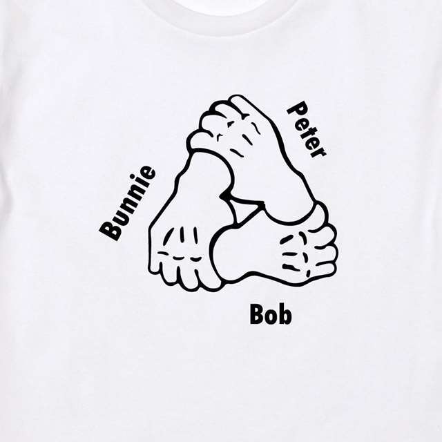 Three HandsプリントTシャツ