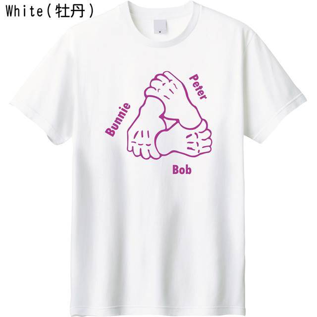 Three HandsプリントTシャツ