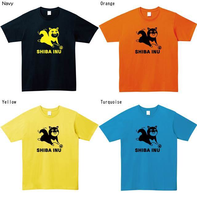 Tシャツ 柴犬 オリジナル レディース ファッション