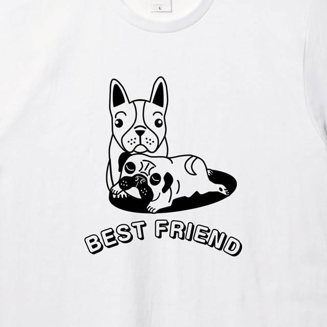 ベストフレンドロゴＴシャツ