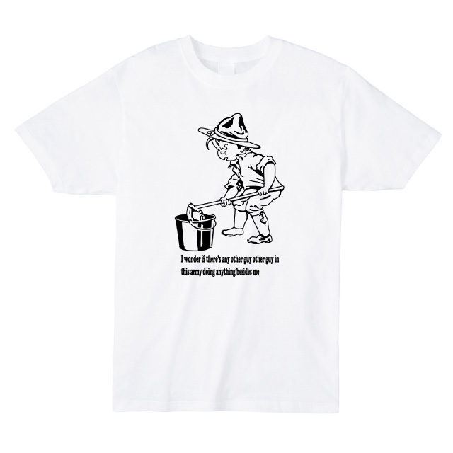 i wonder if there's any other guy プリントＴシャツ　オリジナル　ファッション