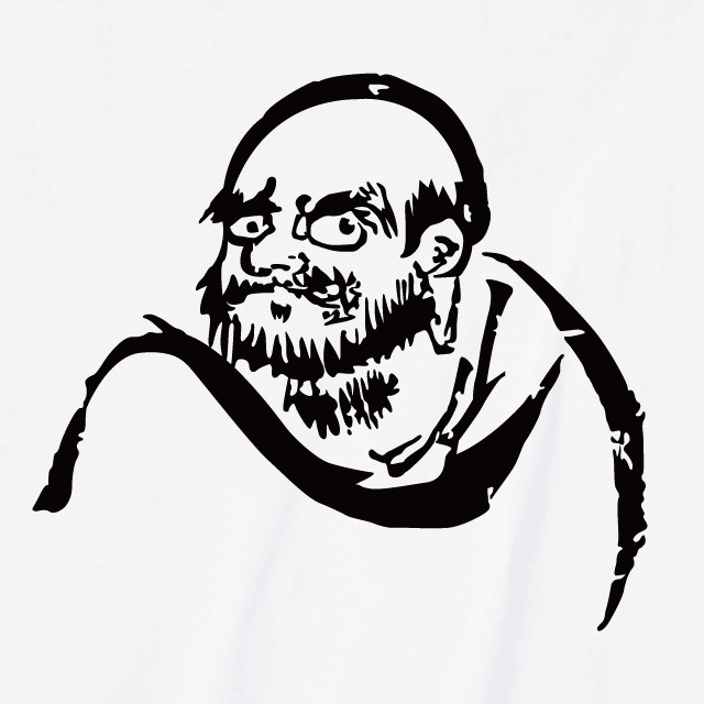達磨大師 プリントＴシャツ　和柄　オリジナル