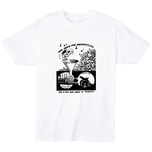 DIG IT OUT AND MAKE IT FIGHT! Tシャツ　オリジナル　プリント
