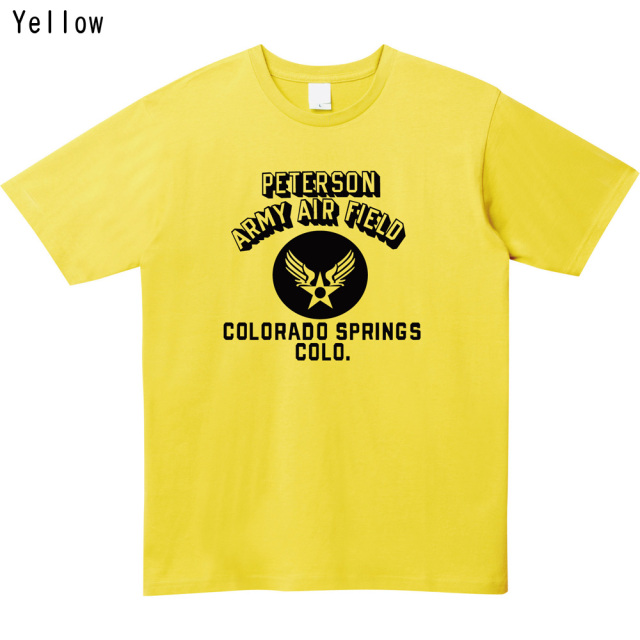 PETERSON ARMY AER FIELD プリントTシャツ