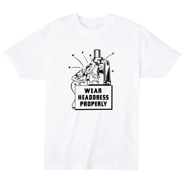 WEAR HAEDDRESS PROPERLY Tシャツ
