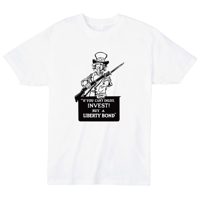 IF YOU CAN'T ENLIST INVEST Tシャツ