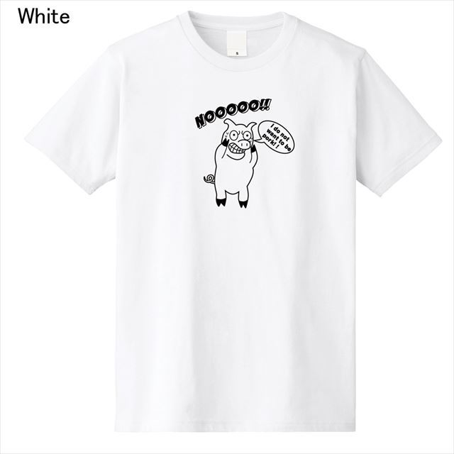 ブタプリントTシャツ キャラクター おもしろ 半袖 オリジナル 半袖 レディース メンズ