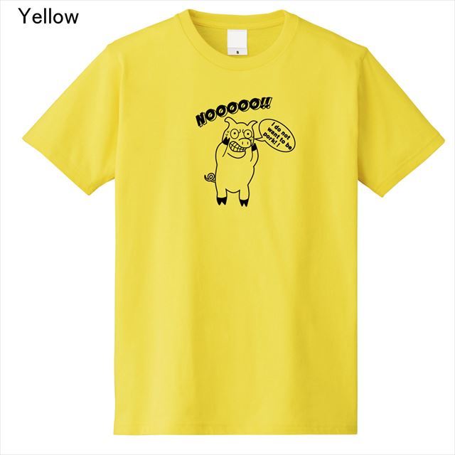 ブタプリントTシャツ キャラクター おもしろ 半袖 オリジナル 半袖 レディース メンズ
