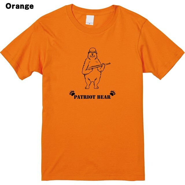 パトリオットベアTシャツ おもしろ 動物 アニマル ミリタリー キャラクター