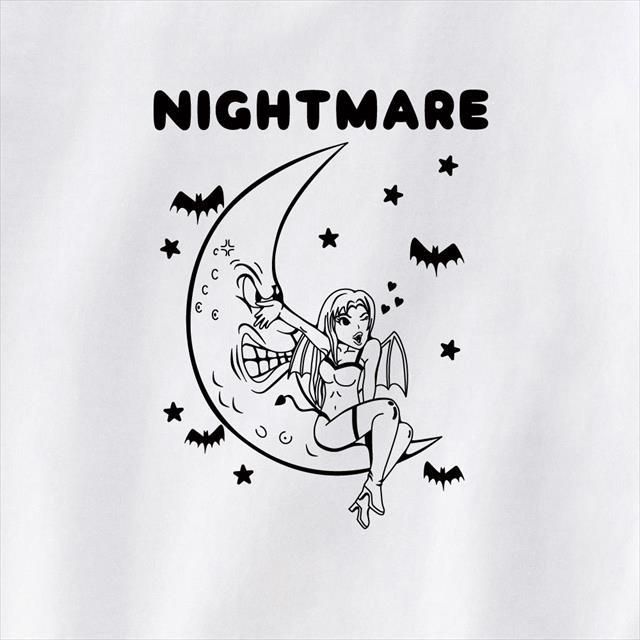 吸血鬼プリントTシャツ おもしろ アメコミ POP キャラクター レディース メンズ