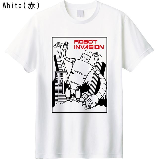 侵略ロボットプリントTシャツ エナ―(ener)