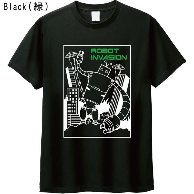 侵略ロボットプリントTシャツ エナ―(ener)