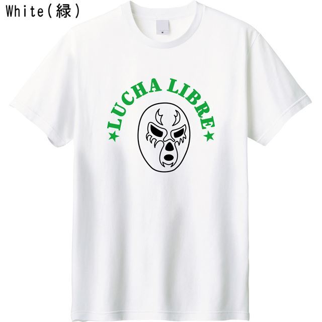 プロレスマスクプリントTシャツ