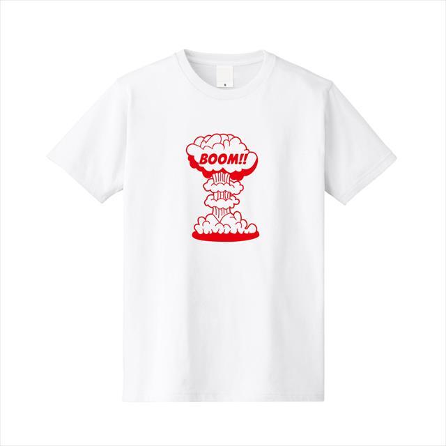 BoomロゴプリントTシャツ おもしろ メンズ レディース