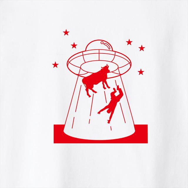 UFOプリントTシャツ おもしろ オリジナル　メンズ　レディース