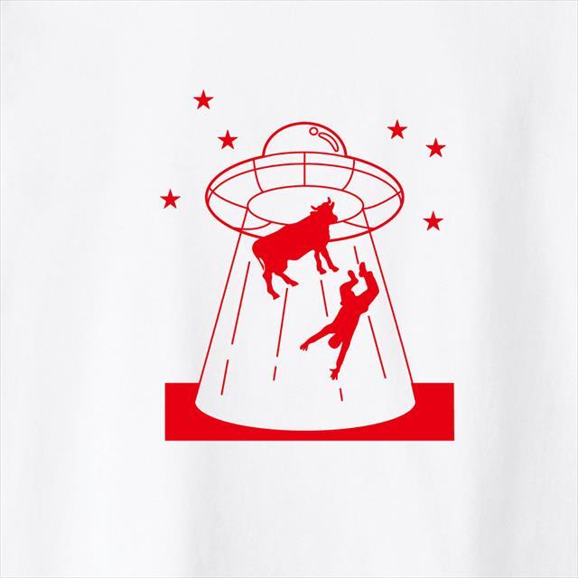 UFOプリントTシャツ おもしろ オリジナル　メンズ　レディース