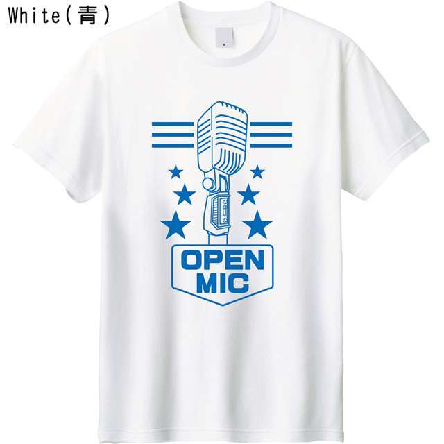 openmicロゴTシャツ