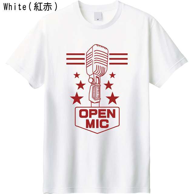 openmicロゴTシャツ