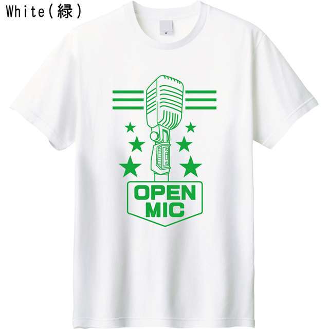 openmicロゴTシャツ