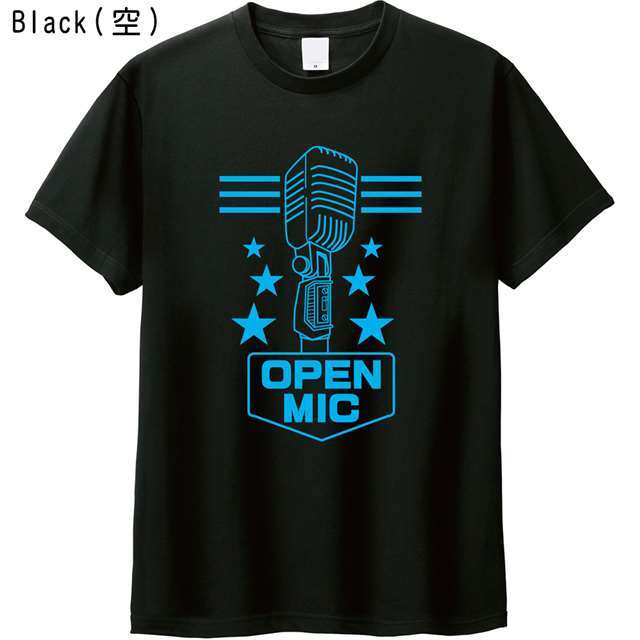 openmicロゴTシャツ