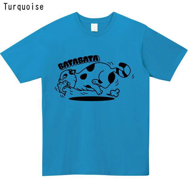 お魚くわえたどら猫ロゴTシャツ