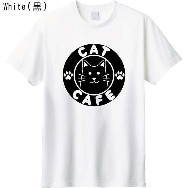猫カフェロゴTシャツ
