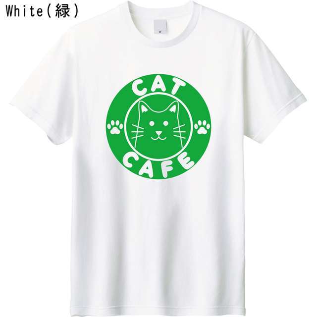 猫カフェロゴTシャツ