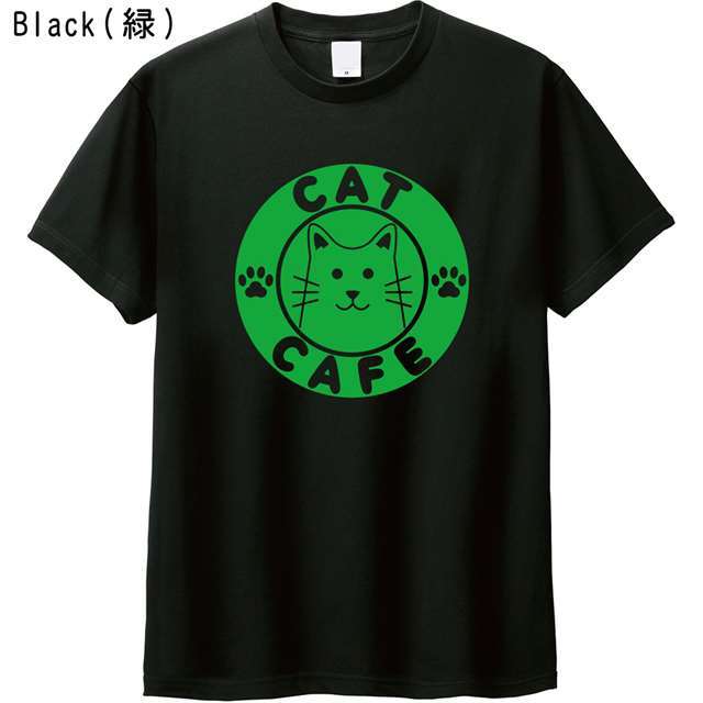 猫カフェロゴTシャツ