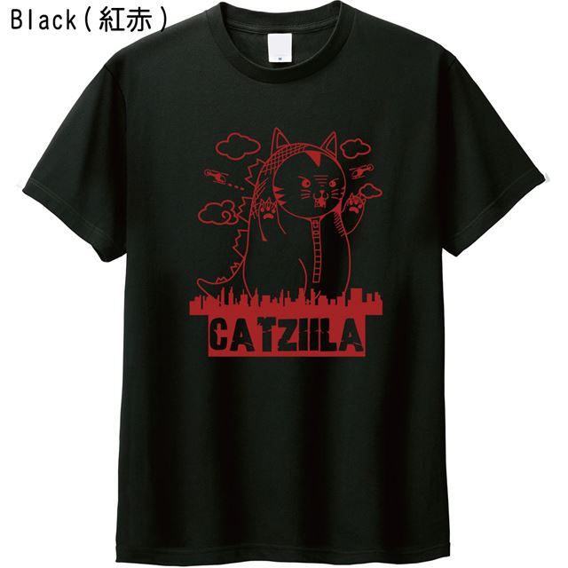 キャットジラロゴTシャツ
