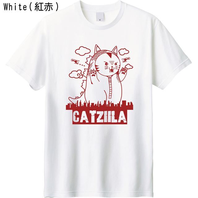 キャットジラロゴTシャツ